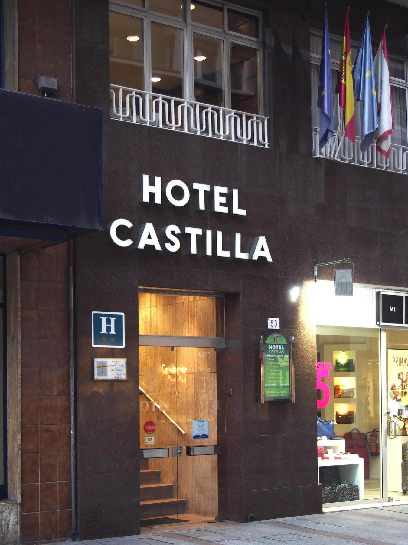 Hotel Castilla Gijón Exterior foto